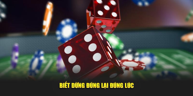 Biết dừng đúng lại đúng lúc