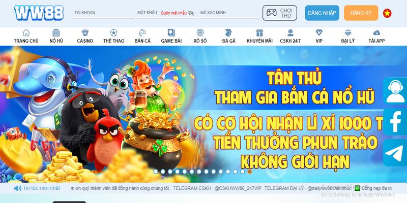 Giới thiệu WW88 những thành tựu đạt được