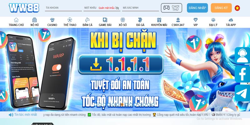 Sứ mệnh và tính pháp lý khi hoạt động của nhà cái WW88